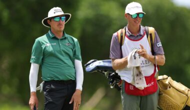 Joel Dahmen announces split from longtime caddie Geno Bonnalie