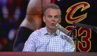 Colin Cowherd in 2018: "I look at the NBA, which I've watched for four decades, and I say this now with Ben Simmons, 'Hey LeBron, we are good, bro. You can go. You don't have to. You can hang around. Still great, but you can go. We're all good here.'"