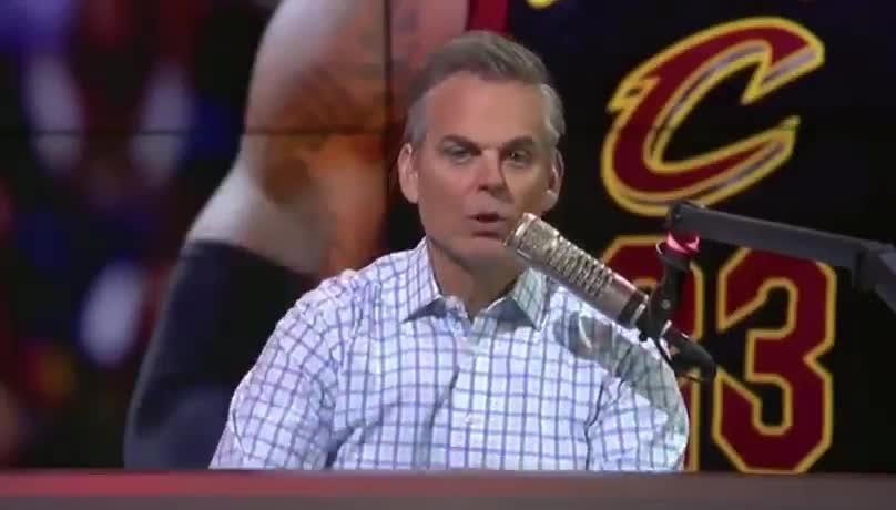 Colin Cowherd in 2018: "I look at the NBA, which I've watched for four decades, and I say this now with Ben Simmons, 'Hey LeBron, we are good, bro. You can go. You don't have to. You can hang around. Still great, but you can go. We're all good here.'"