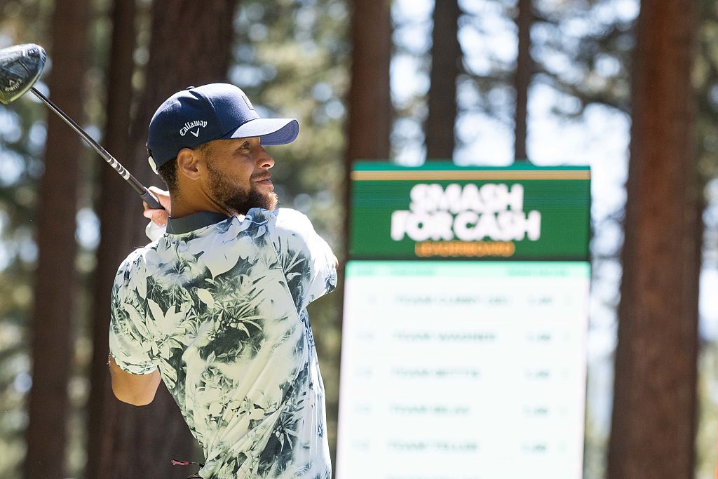 Steph Curry in contention for another ACC celebrity golf title in Tahoe