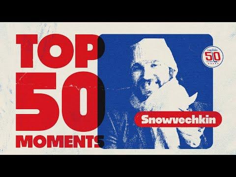 The Capitals have selected their epic 5-4 OT comeback win over the Penguins on February 7, 2010, a game beset by a snowstorm and a wicked Ovechkin hat trick, as the 13th best moment of their first 50 years.