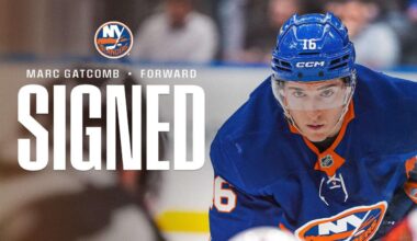 New York Islanders Sign Marc Gatcomb