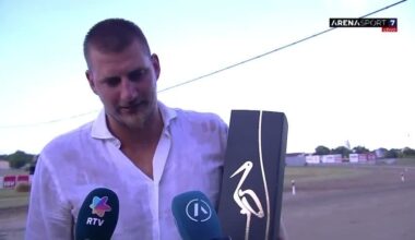 Jokic after his horse won a race in Serbia: "I've experienced all my biggest victories and all my biggest defeats in this sport. All my biggest achievements and all my biggest failures"