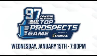 Kashawn Aitcheson was a beast in this OHL top prospect game!!