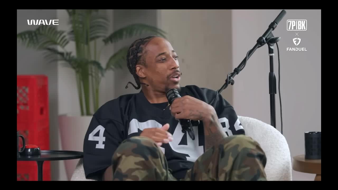 [7PBK] DeRozan: "I get traded from Toronto in the middle of the night. I'm sick. I'm hot. I'm walking down the street. I'm sitting in a fkin fast food parking lot, right? I called 2 people... 2nd, I called this motherf**r (Rudy Gay) right? I said, "Yeah, bro. These N just traded me." N said "HAHAHA"
