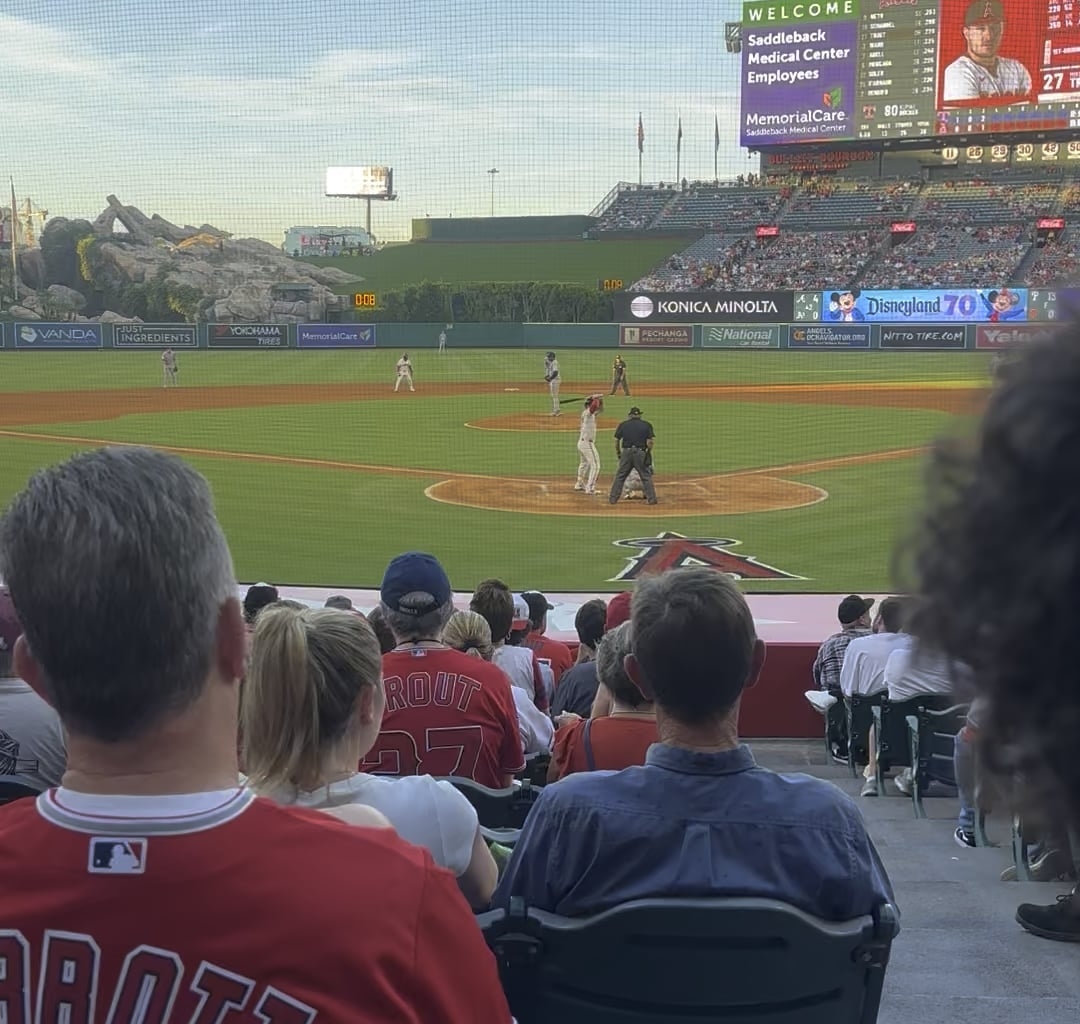 New fan. Trout’s 1st homerun