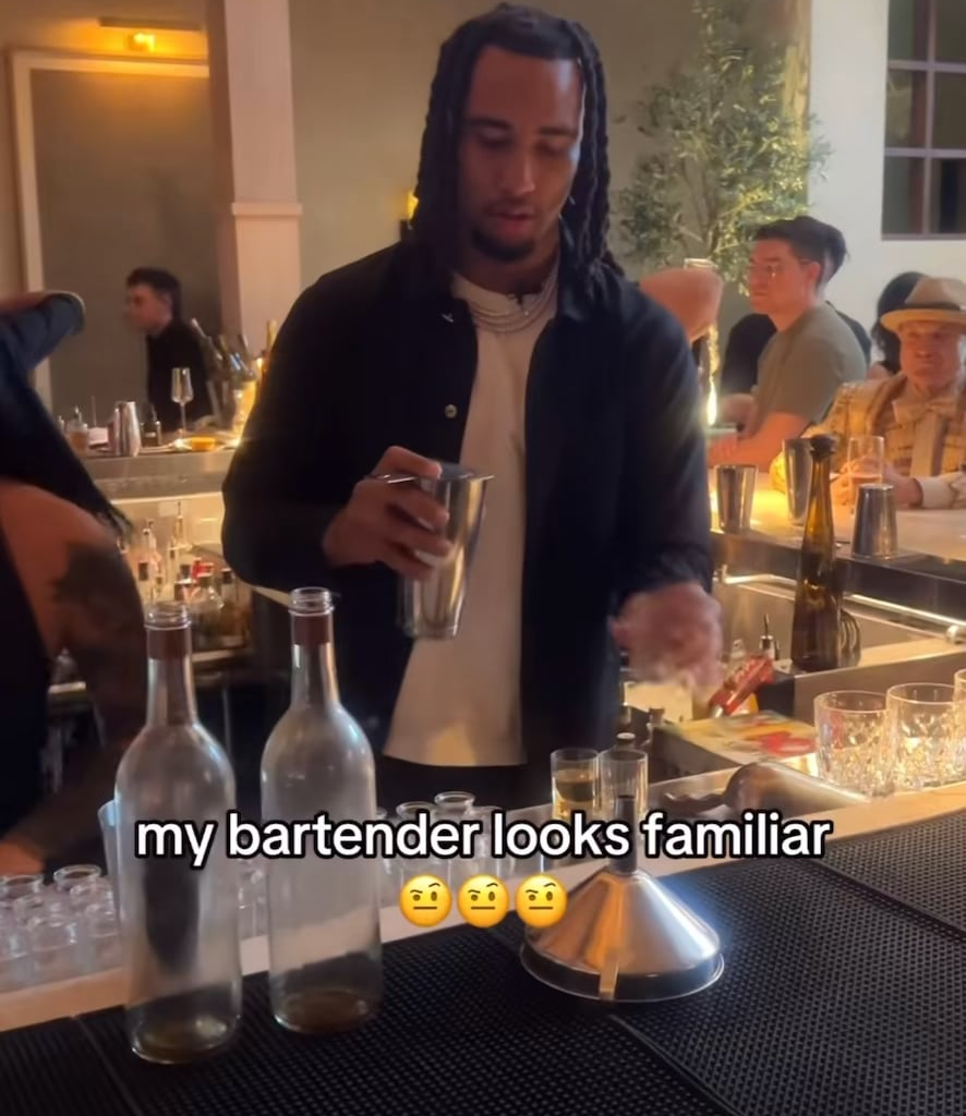 CJ Stroud doing side quests