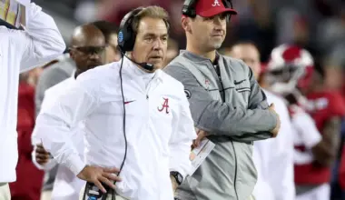 Brian Kelly says college football would be better with Nick Saban back image