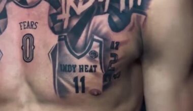 Pelicans' rookie Jeremiah Fears got his name and number tatted