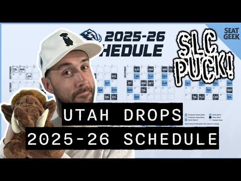 Utah Mammoth Drop 2025-26 Schedule! | SLC Puck! Ep. 126
