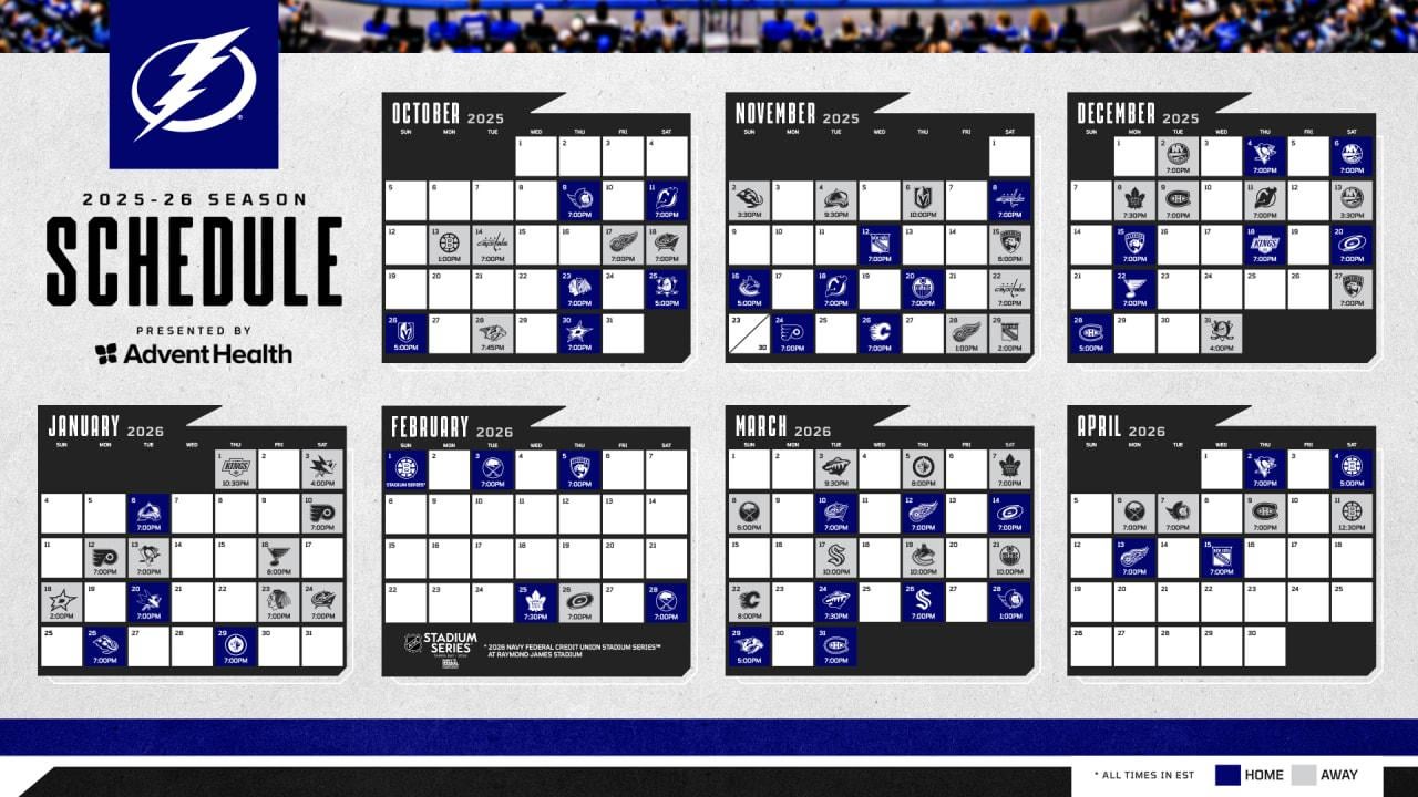 2026-27 schedule