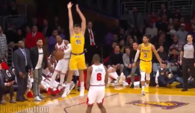 "THIS IS FOR THE TACOS!" Bulls switch to Playoff mode to try and score 100 points to deny Lakers fans tacos, while the Lakers switch to full court press, trying their hardest to defend the tacos (2019)