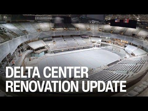 Delta Center (Utah 🦣 Mammoth) Renovation Update