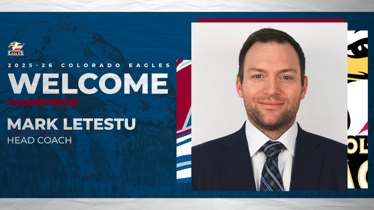 Mark Letestu Named Colorado Eagles Head Coach