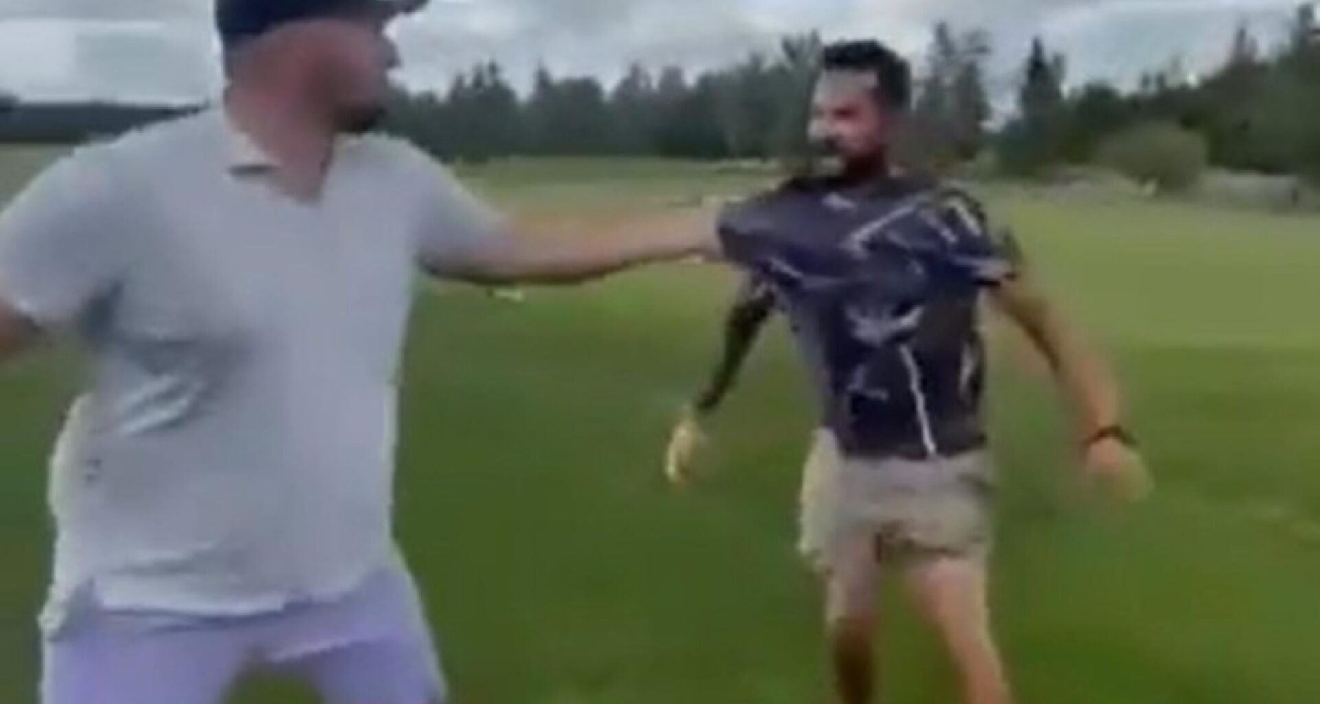 Man releases apology video after golf course fight with former NHLer Nick Tarnasky.