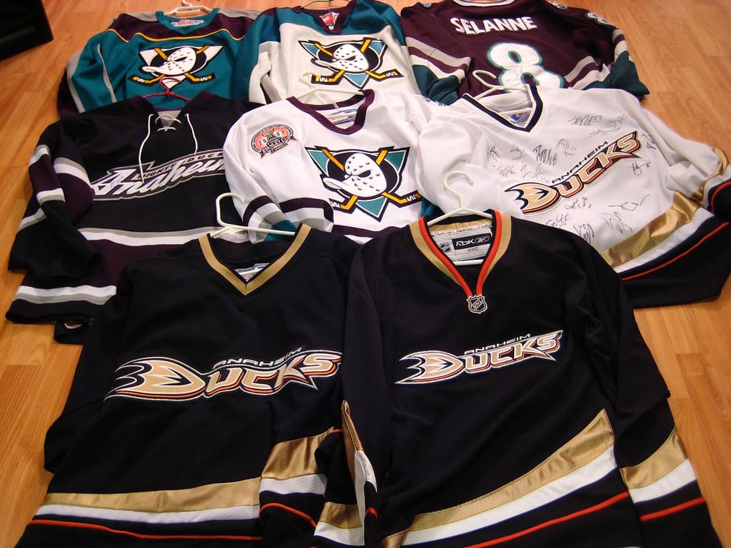 Worst to First: Anaheim Ducks Jerseys