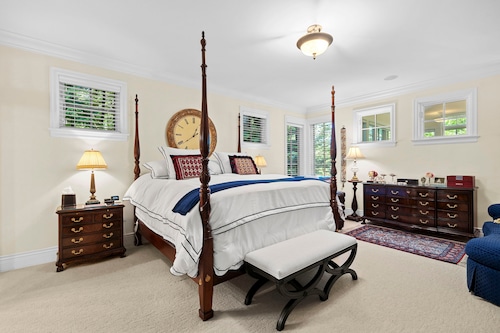 Lush golf course in your backyard in true northern Michigan? This nearly $3.5M luxury home has it all.