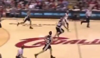 2009 LeBron James at his athletic peak gliding down the court like The Flash and throwing it down with ferocity