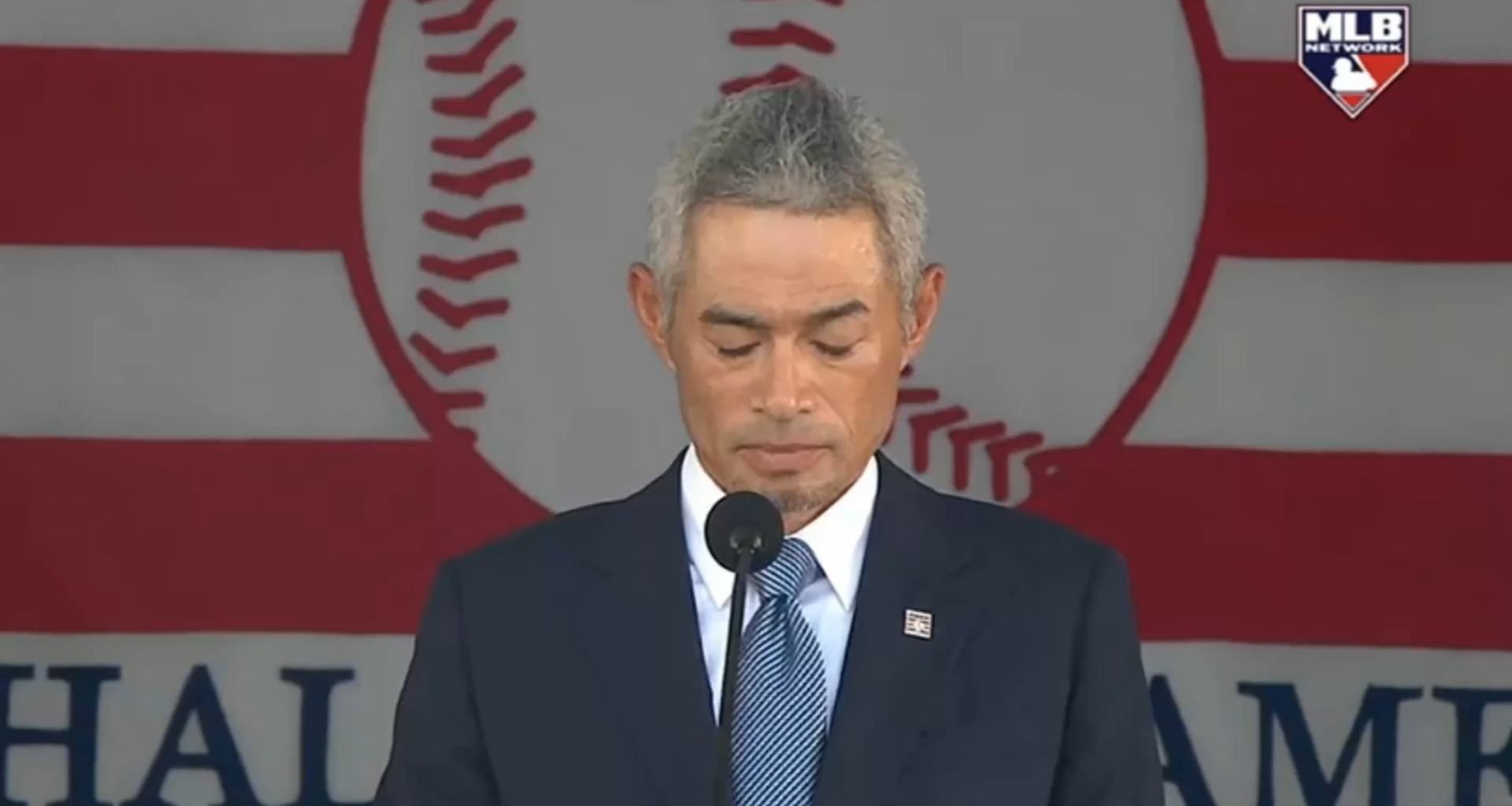 Ichiro Suzuki during his Baseball Hall of Fame induction speech: "And to the Miami Marlins, I appreciate David Samson and Mike Hill for coming today. Honestly, when you guys called to offer me a contract for 2015, I had never heard of your team."