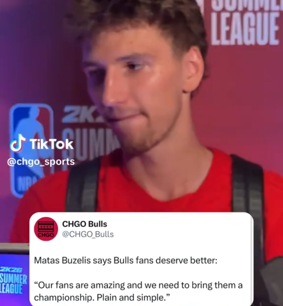 Matas: "Our fans are amazing and we need to bring them a championship."