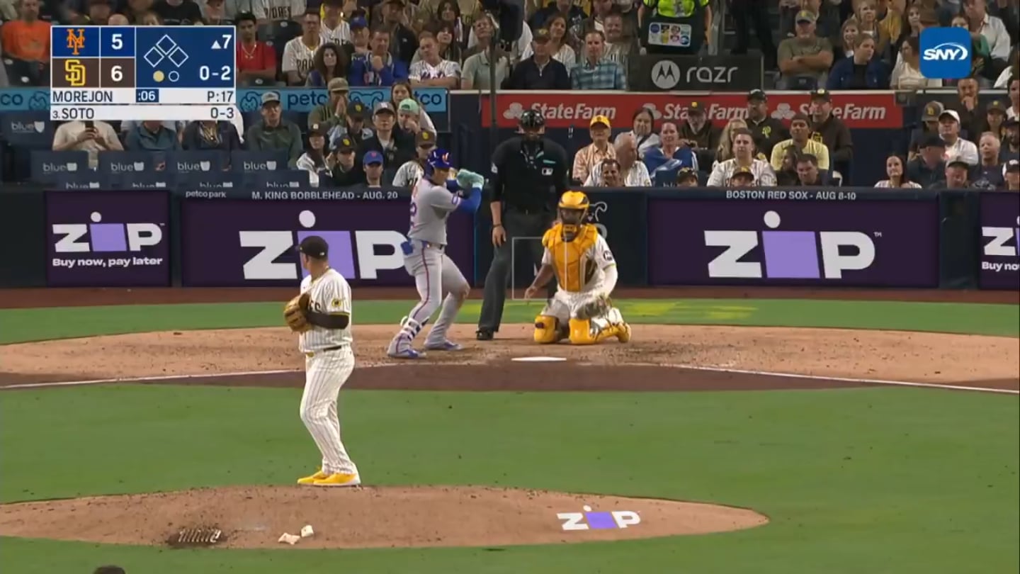 [Lowlight] Juan Soto strikes out on another questionable call