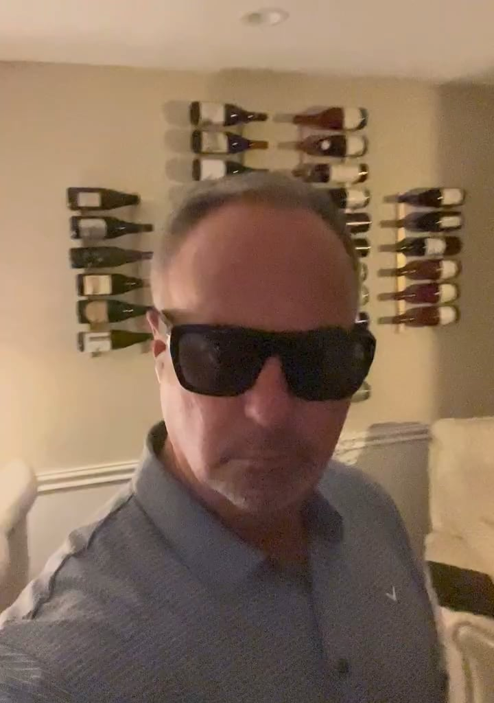 [TheDon] I wear my sunglasses at night. Sadly, only catching Rays right now.
