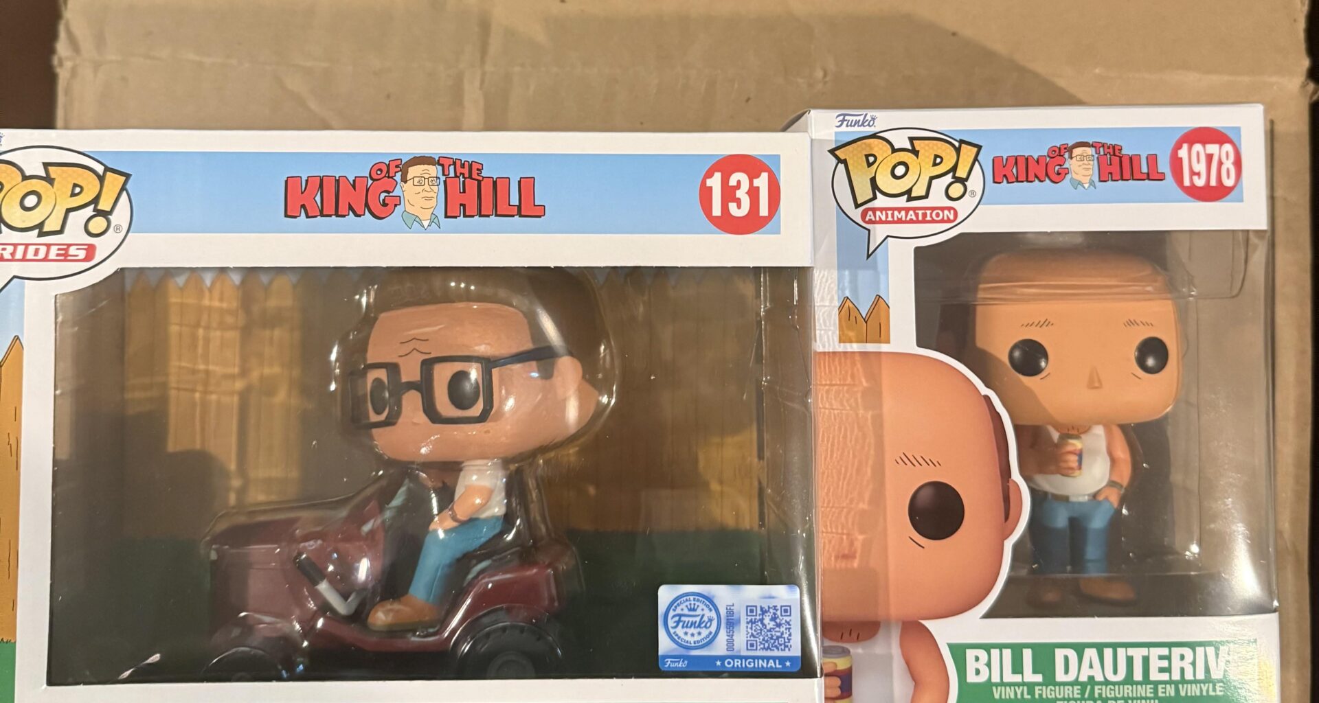 My CJ Funko pop arrived today… except it didn’t. What I actually got in.