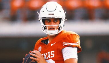 Texas' Arch Manning Dodges Question On Possible 2026 NFL Draft Entrance