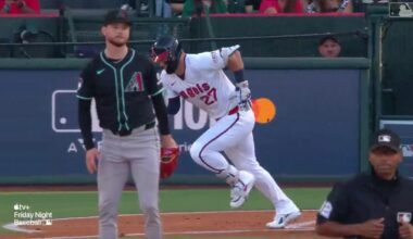 This man is always working! Trout turns on the jets and grinds out an extra-base hit. That's my HOFer!