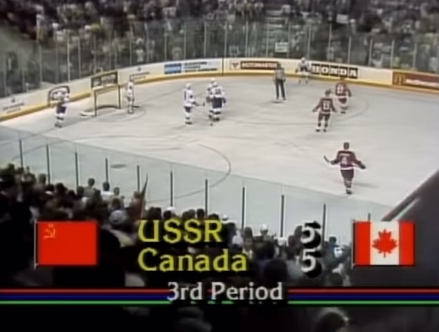 Gretzky to Lemieux - Team Canada 1987 Cup Winning Goal