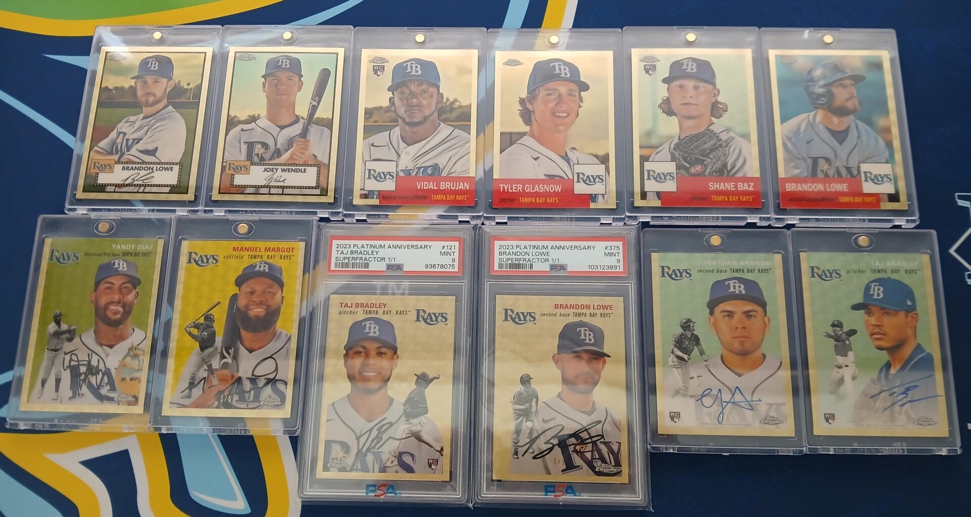 Maybe if I collect them all the Rays will win a series?