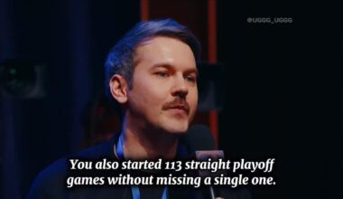 Someone really asked Andrei Vasilevskiy why Tampa even needs other goalies I can’t breathe