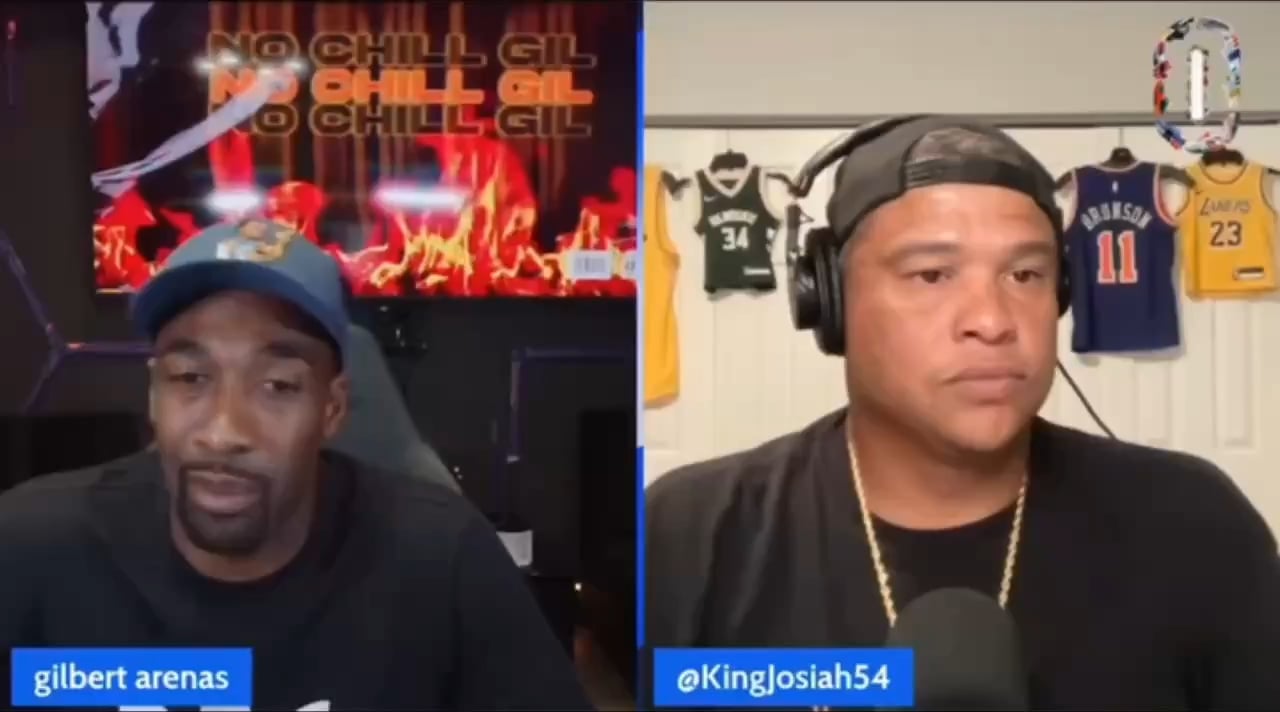 Gilbert Arenas on Dwyane Wade vs. James Harden: I’d put Dwyane in front of Harden — just because of how he played. We watched glimpses of his dominance before Shaq. We seen what he could’ve maxed out being.