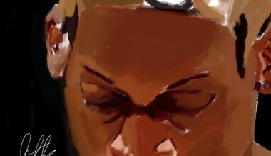 Rodman painting/cover concept