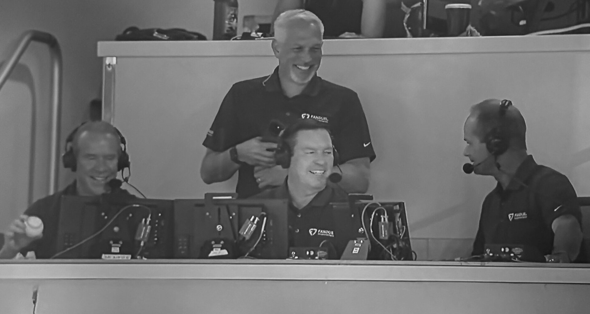 Shoutout to the broadcast team