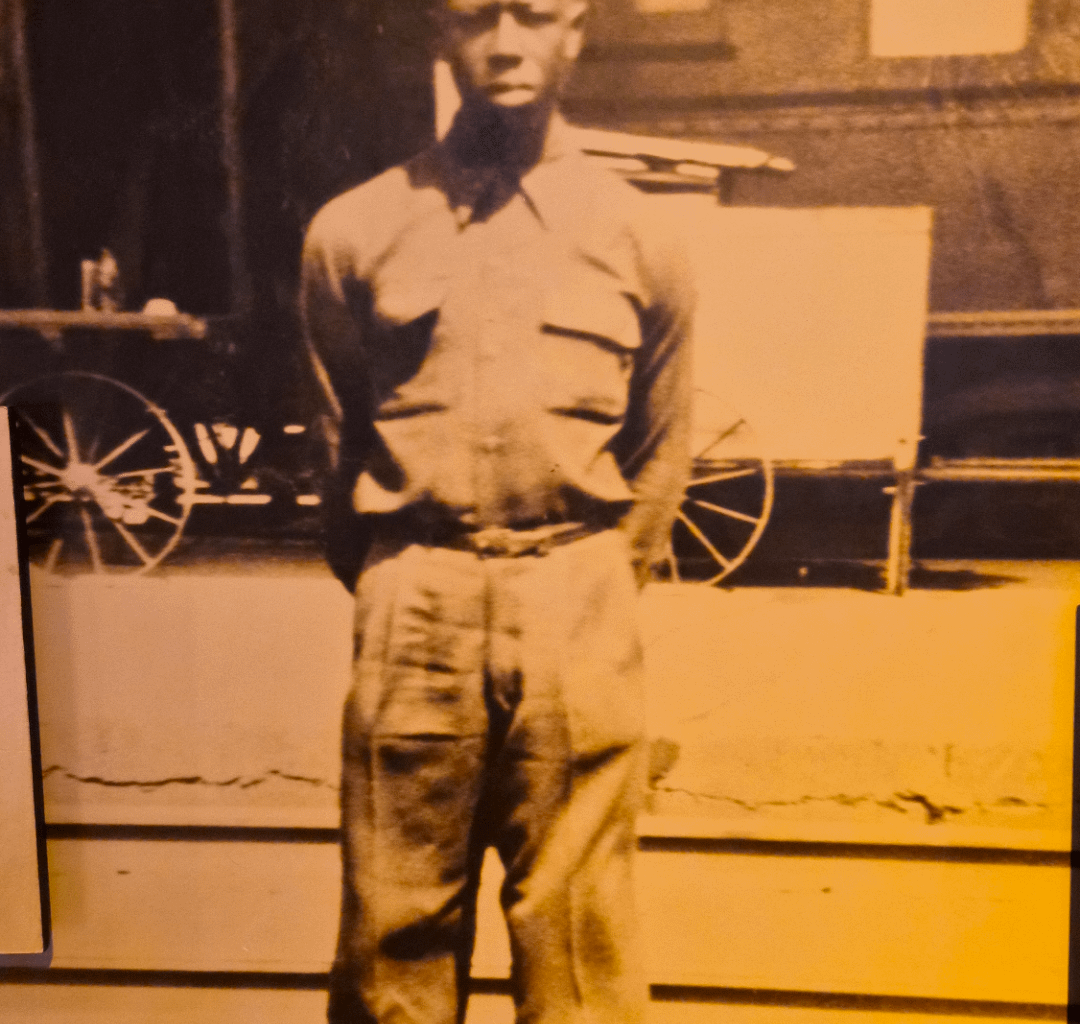 Henry "Pork Chops" Aaron - Later Known as Hammerin' Hank - at the Negro Leagues Baseball Museum in Kansas City