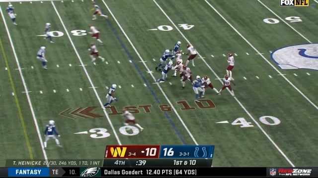 This is our Terry. On Halloween eve 2022, Indianapolis's Catholic HS alum Terry beats Stephon Gilmore to make a clutch catch, leading to a Washington victory.