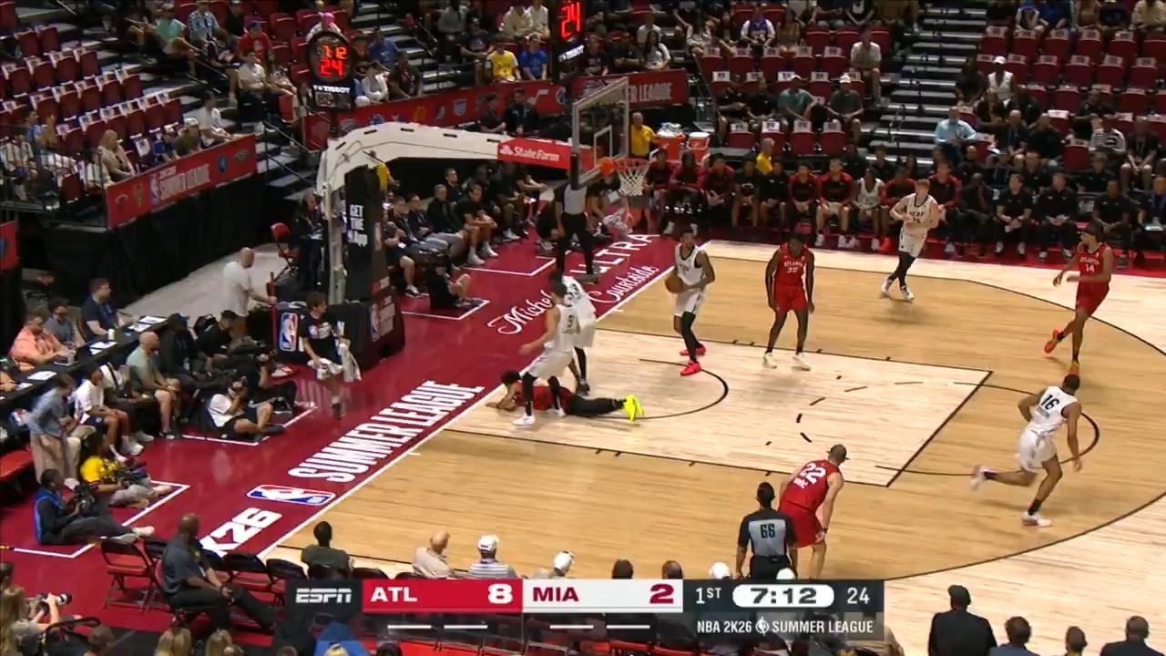 Kasparas Jakučionis 19 First Half Points in His Summer League Debut