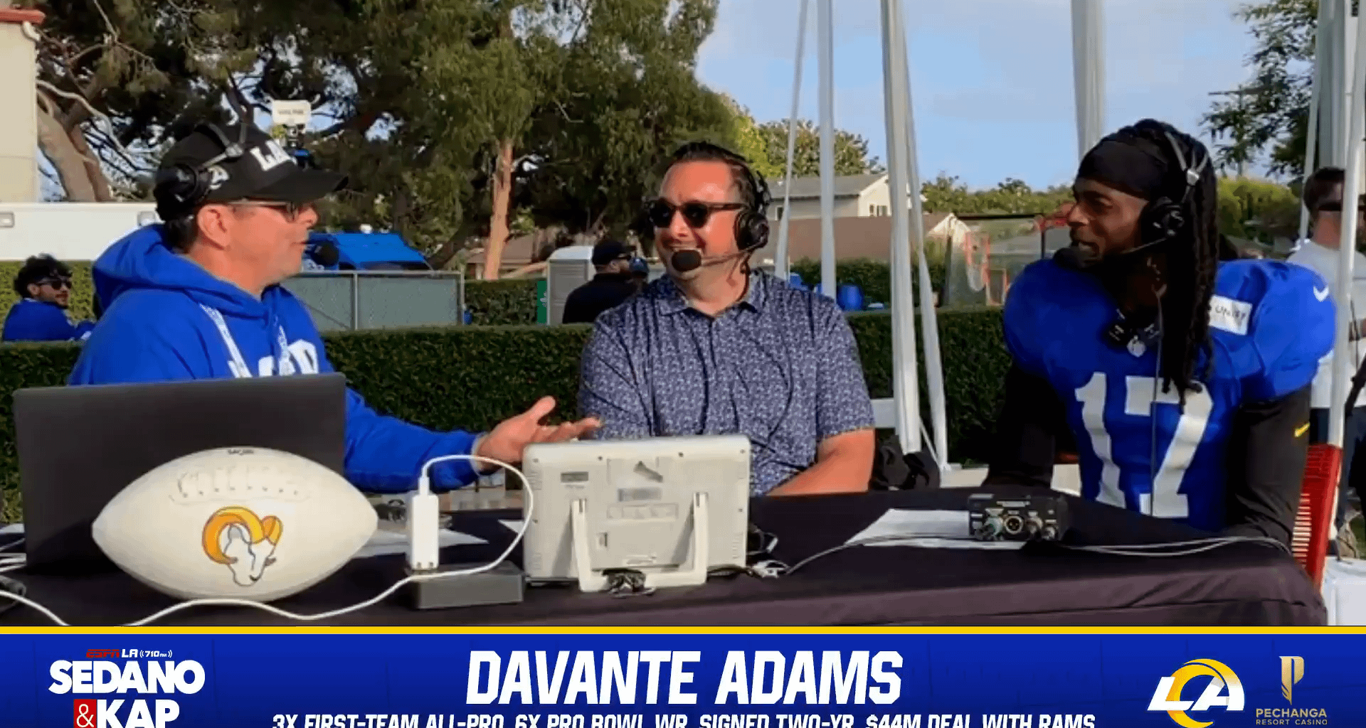 [Highlight] Davante Adams on reuniting with QB Jimmy Garoppolo on the Rams: "I love Jimmy. It was never a personal thing ... that was just a dark moment in all of our lives. I think all of us were pretty miserable over there."