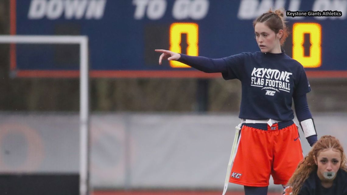 Keystone Women's Flag Football Enters NCAA Spotlight