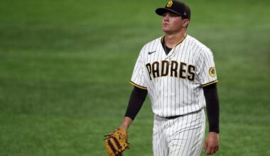 [Lin] Adrián Morejón’s new “kick-change” pitch, a modified half-knuckle changeup, has dominated righties—opponents are 0-for-10 with 5 Ks. He leads MLB relievers with 8 wins. His 1.72 ERA is the lowest on a Padres team that leads the league in bullpen ERA.