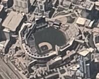 Petco Park from the sky