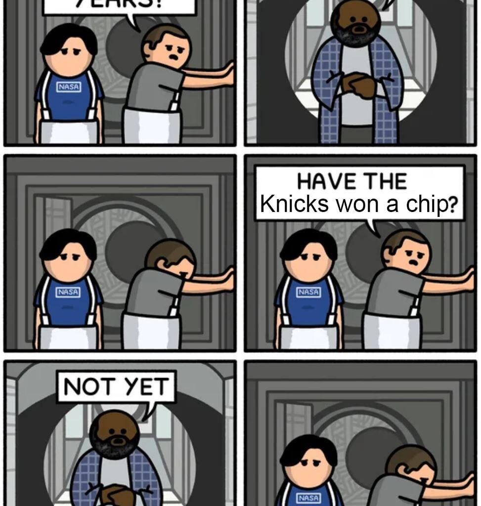 Knicks fans x Interstellar fans