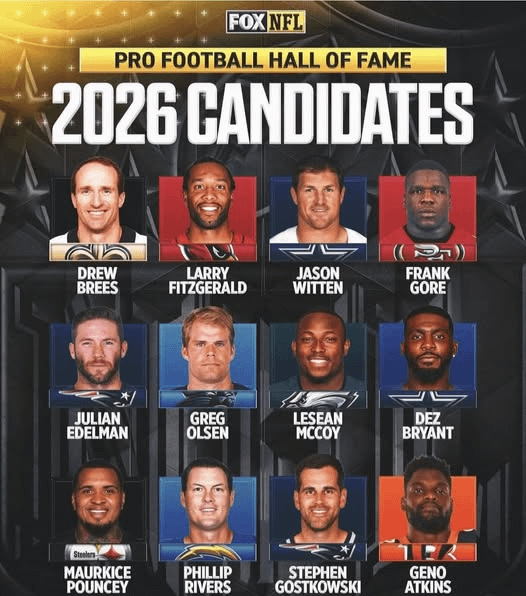 Pro Football Hall of Fame 2026 Candidates | Who gets in?
