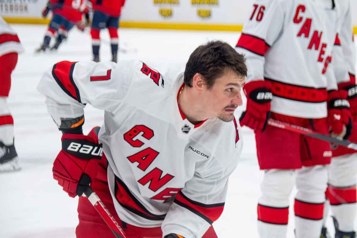 Dmitry Orlov excited for fresh start on Sharks after being disappointed with bottom-pairing role on Hurricanes: ‘I just tried to move far away with a new team’