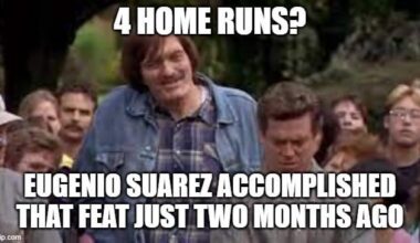 Nick Kurtz becomes 20th play to hit 4 home runs in a game