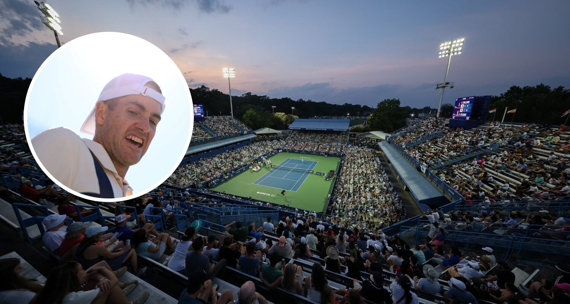 John Isner says what he thinks of the crowd at the Washington Open and reveals what he found ‘shocking’ when he played