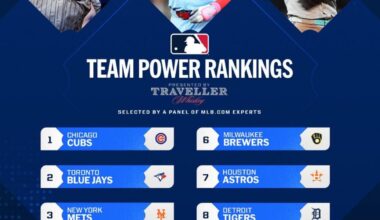[MLB] Power Rankings 7/28