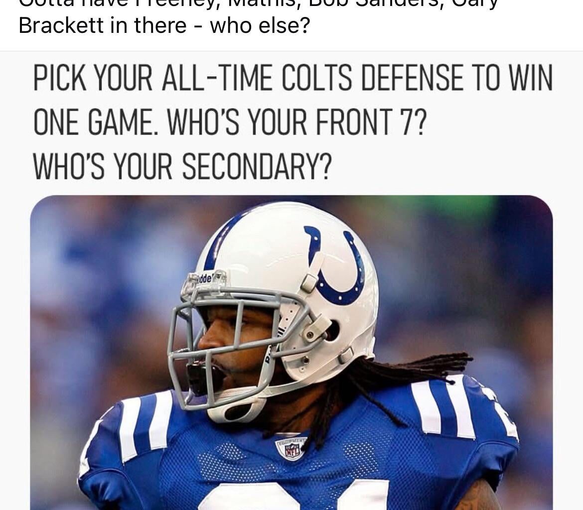 Don't forget about Darius/Shaq Leonard!!