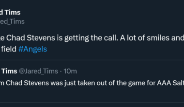 Looks like Chad Stevens is coming up to the majors